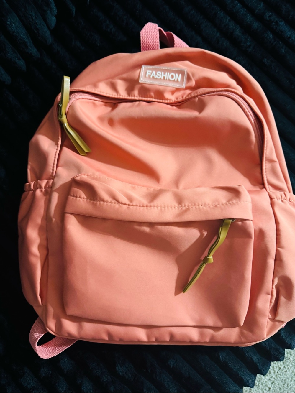 Fashion Brand Company Coral Pink Mini Backpack